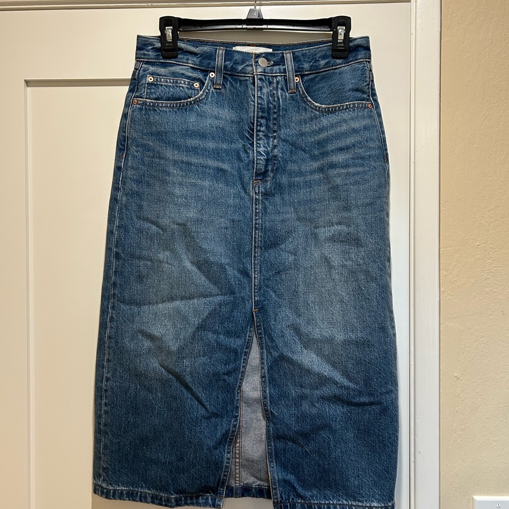 Denim Forum Classic Blue Skirt